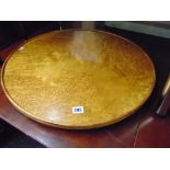 A Walnut lazy Susan