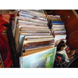 A large collection of LP's, singles inc.