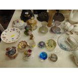 A qty of porcelain and pottery,