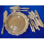 A qty of flatware inc.