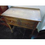 An antique side table,