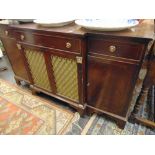 A Regency style Mahogany sideboard