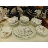 A qty of Limoges dinner ware,