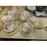 A Colclough six place tea set