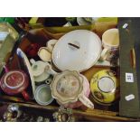 A qty of pottery ware, inc.