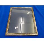 A hallmarked Silver photo frame