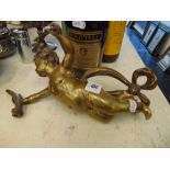 A brass Cherub,