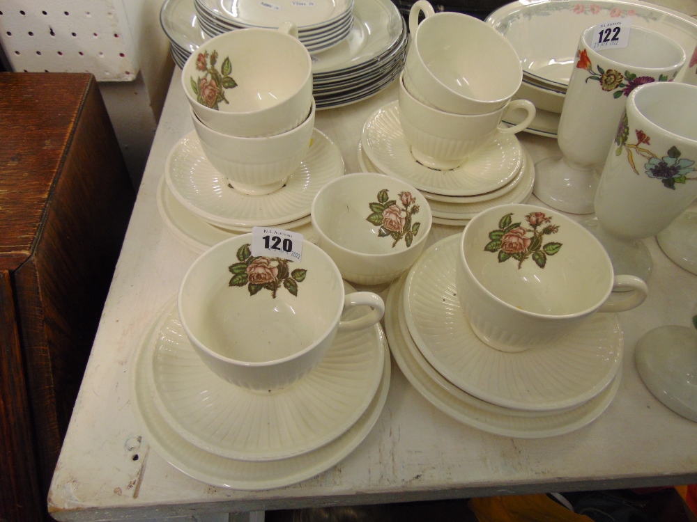 A Wedgewood part tea service