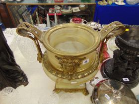 A large marble and gilt centre piece
