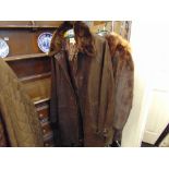 A suede coat, Maxfield Parish, medium,