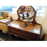 A Mahogany dressing table,