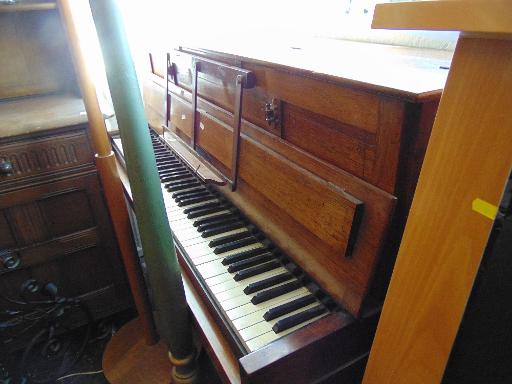 An upright Piano