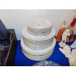 A qty of Bavarian plates