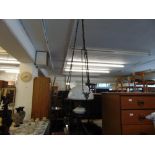 An early single hanging lamp