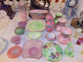 A collection of china, mailing etc.