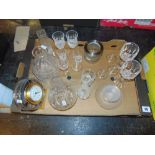 A pair of Villeroy and Boch heavy crystal wines glasses,
