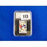 An England winner, 1966, World Cup winners stamp in proof box,