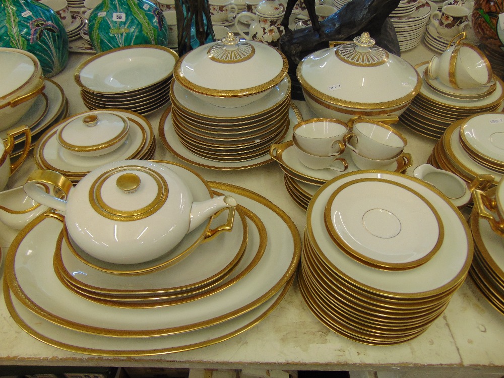 A White and gilt Bavarian dinner service - Image 3 of 4