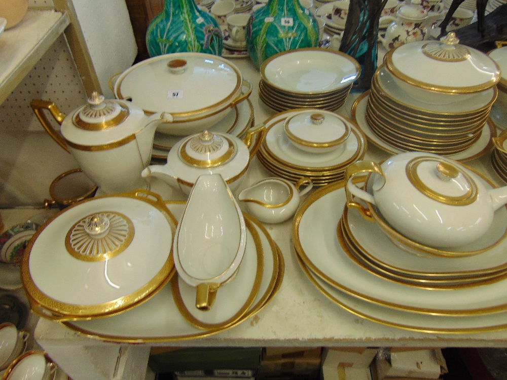 A White and gilt Bavarian dinner service - Image 2 of 4