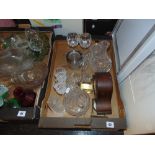 A pair of Villeroy and Boch heavy crystal wines glasses,