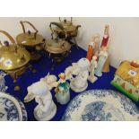 A qty of china, figurines etc.