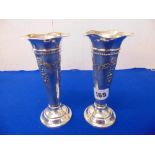 A Pair of Silver vases