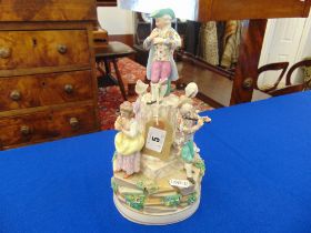 A Meissen figural group,