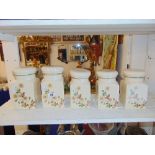 A Hornsea kitchen storage set