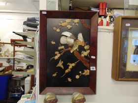 A Chinoiserie plaque,