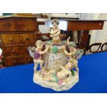 An early Meissen group figure,