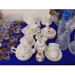 A qty of Coalport and Duchess china