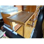 An Oak tray/ table,
