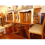 A 1960's Teak dining table,