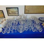 A qty of glassware inc.