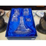 A Mappin and Webb Royal Mail decanter etc.