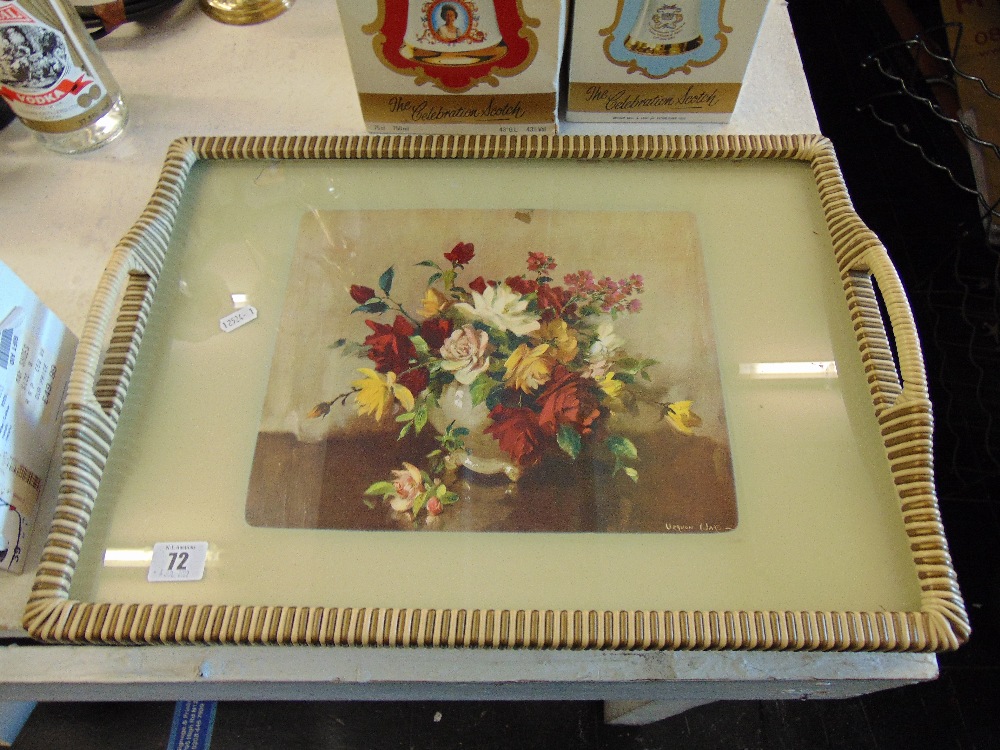 A tea tray - Image 2 of 2