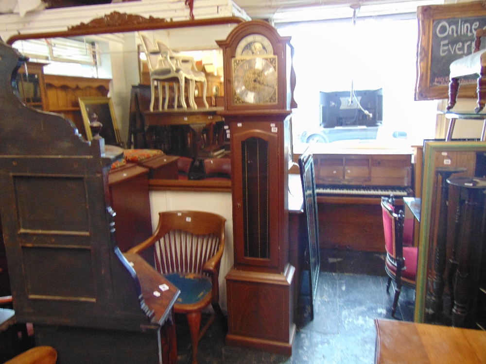 A Mahogany long case clock, Fenclocks,