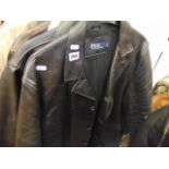 A gents leather jacket, Polo,