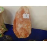 A Salt stone lamps