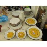 A large qty of Midwinter, Stonehenge dinner plates etc.