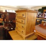 A small four drawer chest