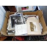 A box of photo's etc.