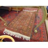 A eastern prayer rug