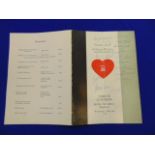 A 1968 celebration Menu, variety club, signatures, inc.