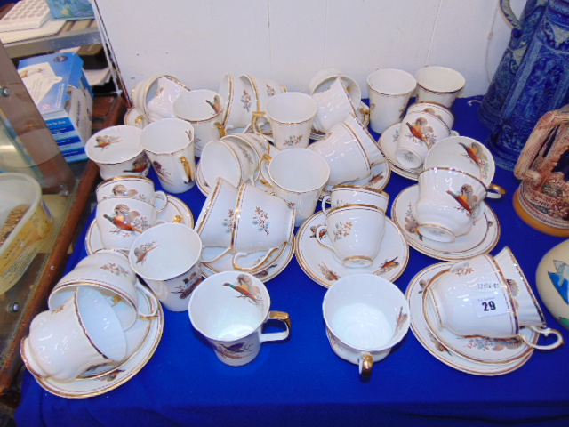 A qty of Sheridan china