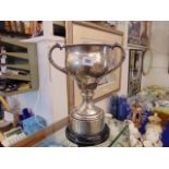 A hallmarked Silver trophy,