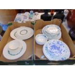 A qty Wedgewood Clementine and Stratford dinnerware