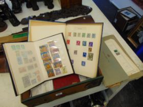 A collection of very old stamps and UK first day covers