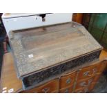 An antique desk top