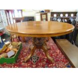 An inlaid Mahogany Loo table